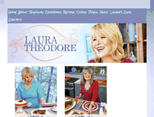 Tablet Screenshot of lauratheodore.com